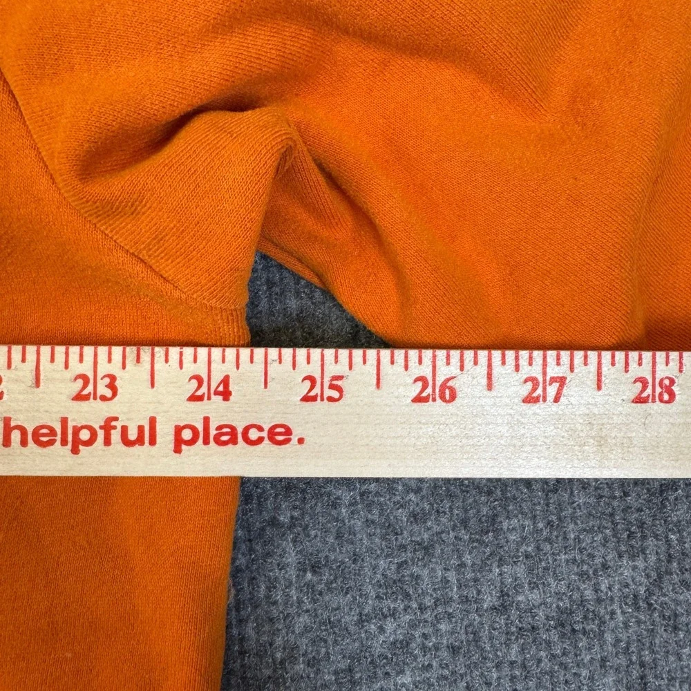 The North Face Trans-Antarctica Expedition 1990 Full Zip Hoodie Mens XL Orange